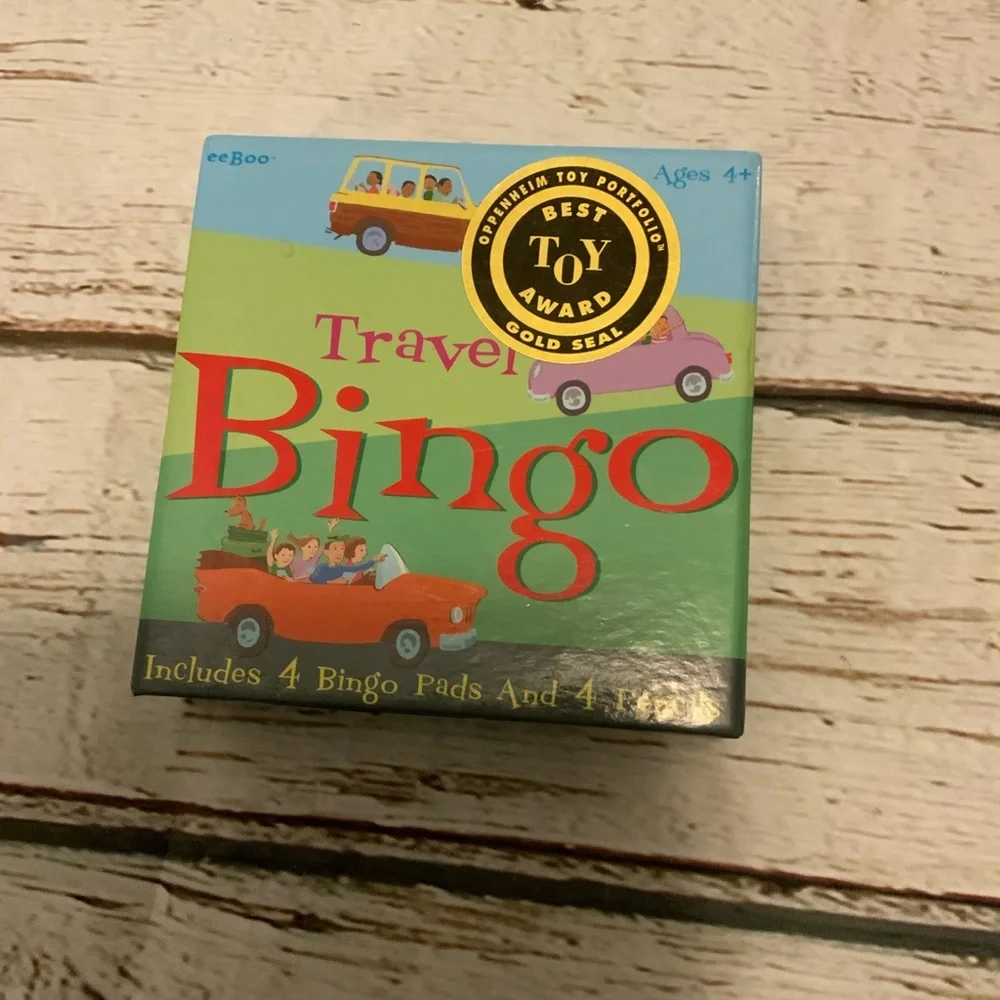 Travel Bingo Games - Car Ride‎ - Kids
